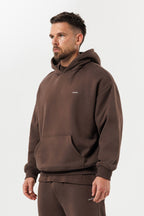 LEGEND LONDON Hoodie - PRINT PRINT HOODIE - BROWN