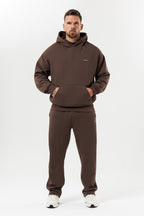 LEGEND LONDON Hoodie - PRINT PRINT HOODIE - BROWN