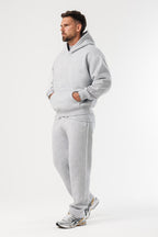 LEGEND LONDON Hoodie - PRINT PRINT HOODIE - GREY MARL
