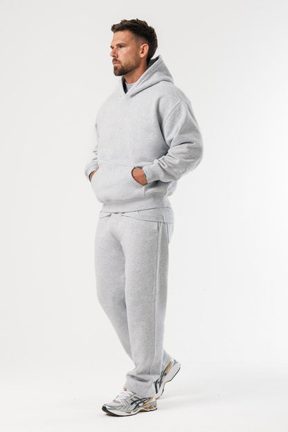 LEGEND LONDON Hoodie - PRINT PRINT HOODIE - GREY MARL