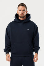 LEGEND LONDON Hoodie - PRINT PRINT HOODIE - NAVY