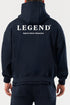 LEGEND LONDON Hoodie - PRINT PRINT HOODIE - NAVY