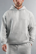 Legend London Hoodie RELAXED HOODIE - GREY MARL