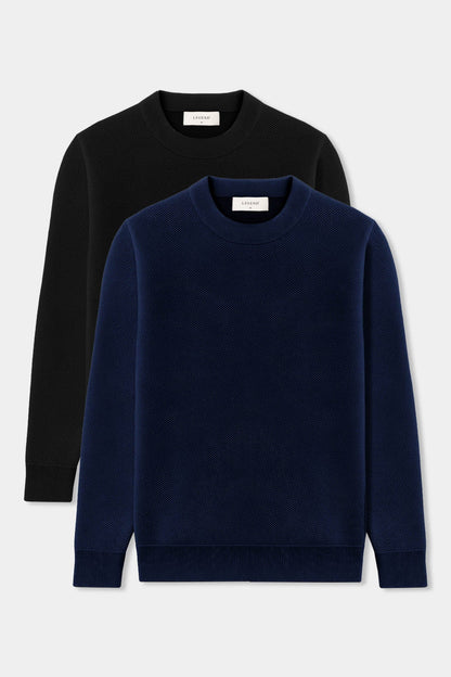 Legend London Hoodie S / Combo 1 COAST SWEATSHIRT 2-Pack