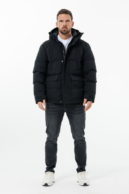 Legend London Jackets PARKA JACKET - BLACK