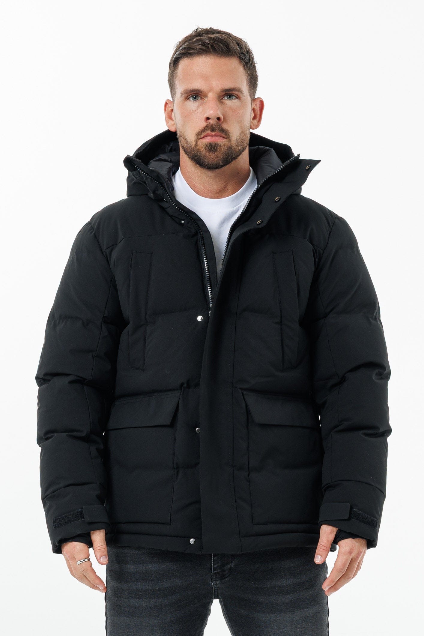Legend London Jackets PARKA JACKET - BLACK