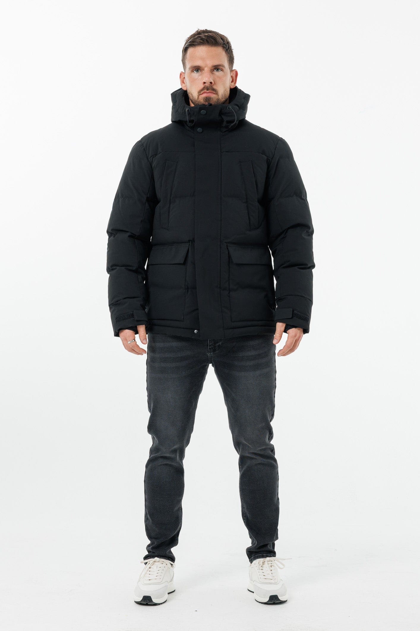 Legend London Jackets PARKA JACKET - BLACK