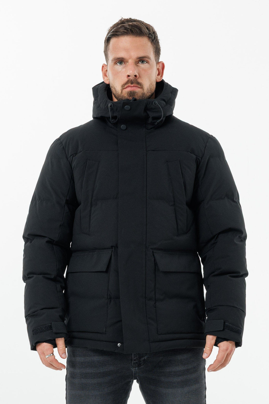 Legend London Jackets PARKA JACKET - BLACK