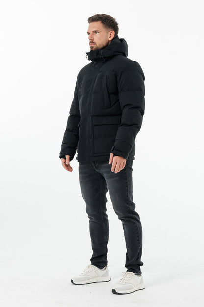 Legend London Jackets PARKA JACKET - BLACK