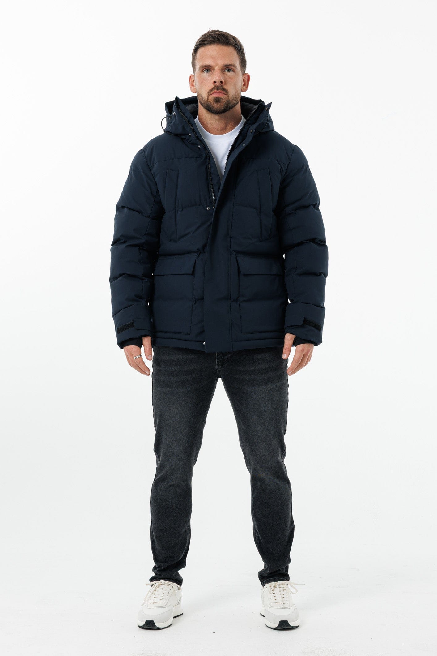 Legend London Jackets PARKA JACKET - NAVY