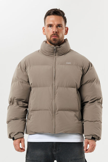 Legend London Jackets PUFFER JACKET - TAUPE