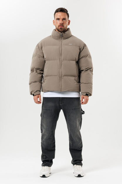Legend London Jackets PUFFER JACKET - TAUPE