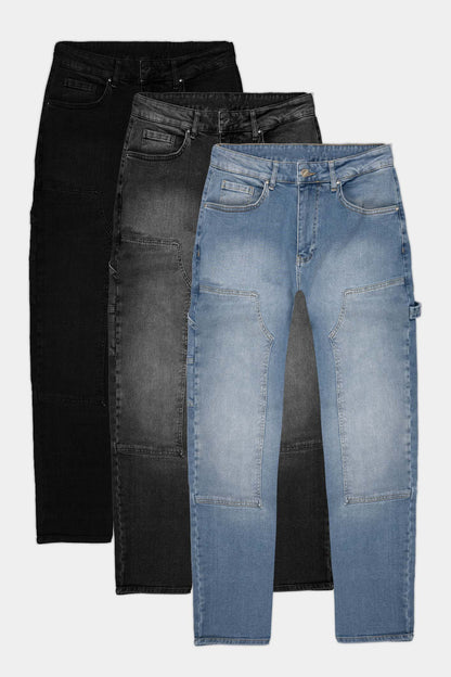 Legend London Jeans 28 / Combo 3 CARPENTER JEANS 3-Pack