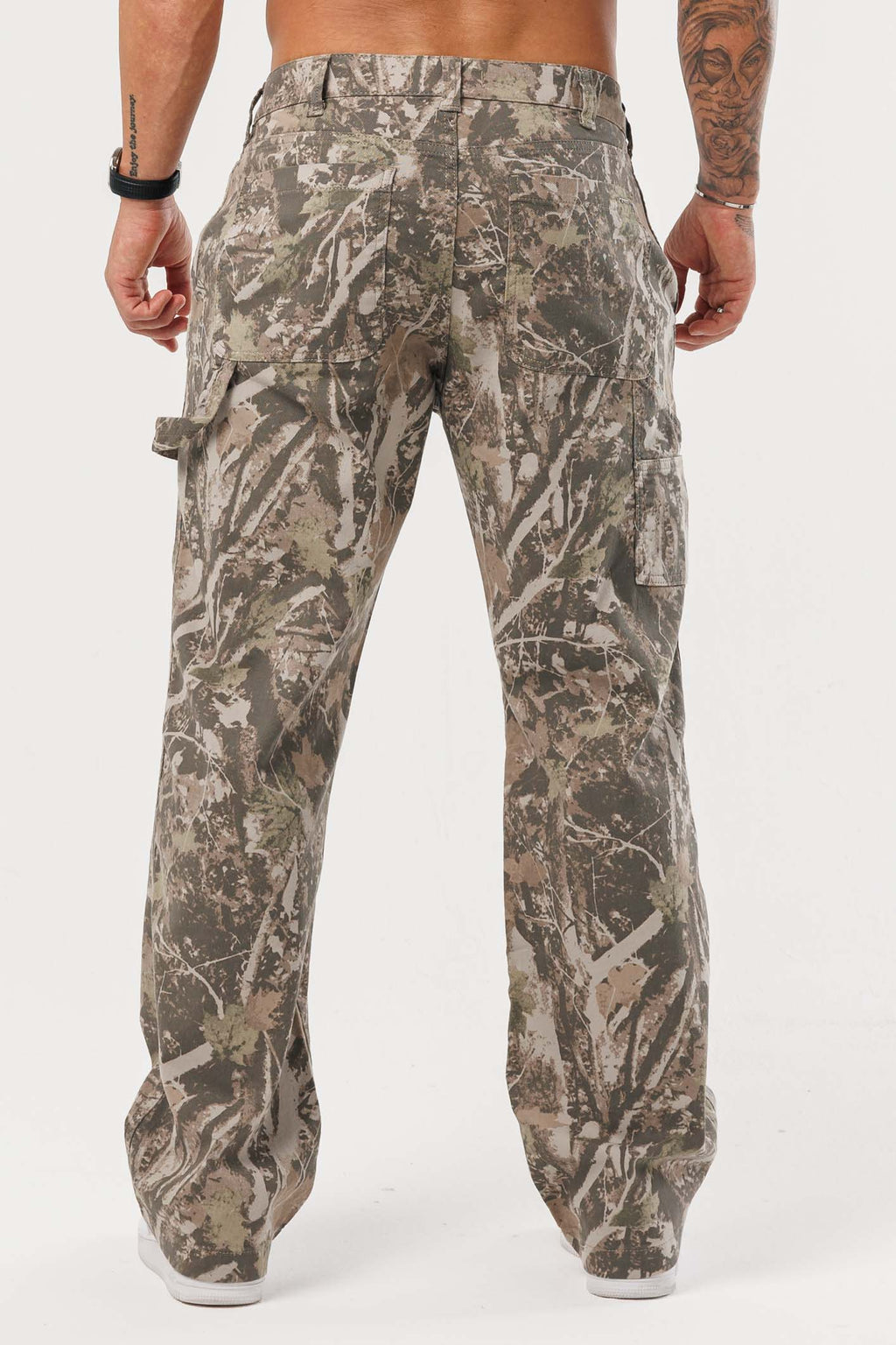 Jean Legend London - pantalon de charpentier camouflage