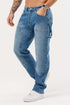 Legend London Jeans - Carpenter CARPENTER JEANS - MID BLUE