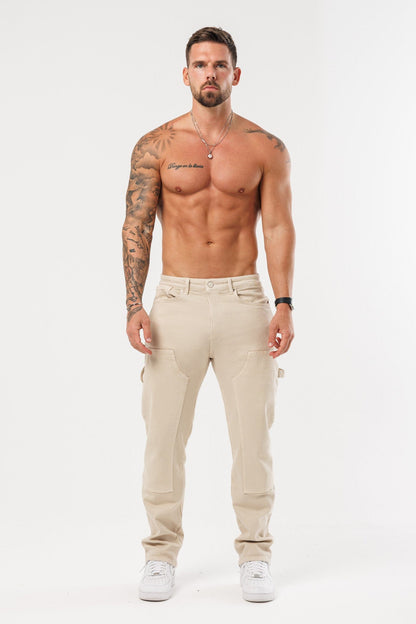 Legend London Jeans - Carpenter CARPENTER JEANS - STONE