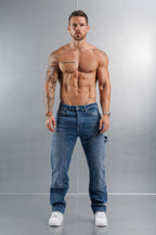 Legend London jeans CARPENTERJEANS - middenblauw
