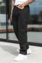 Legend London jeans CARPENTER JEANS - GEWASSEN ZWART
