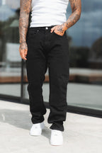 Legend London jeans CARPENTER JEANS - GEWASSEN ZWART
