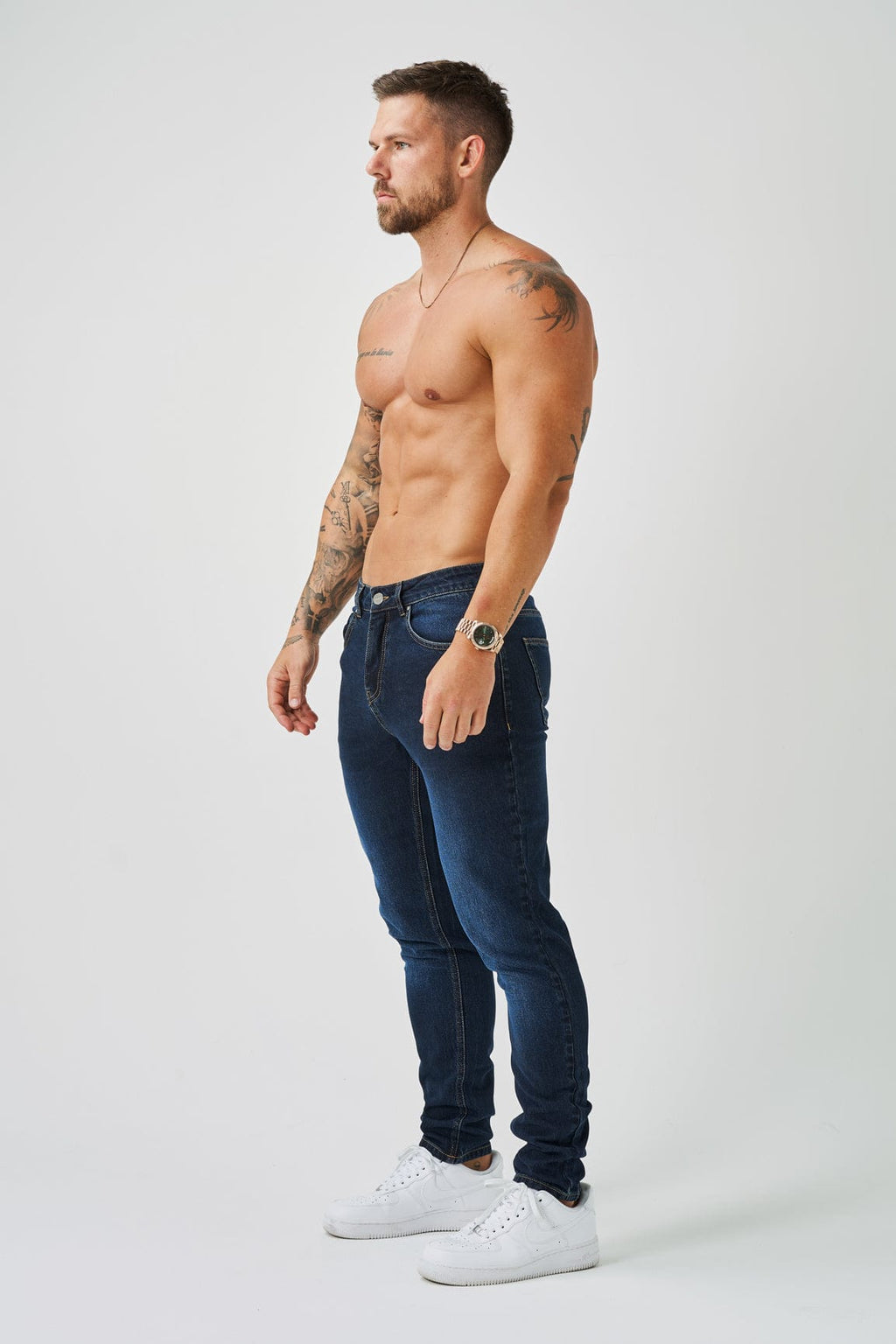 Legend London Jeans JEANS COUPE REGULAR - BLEU NOIR