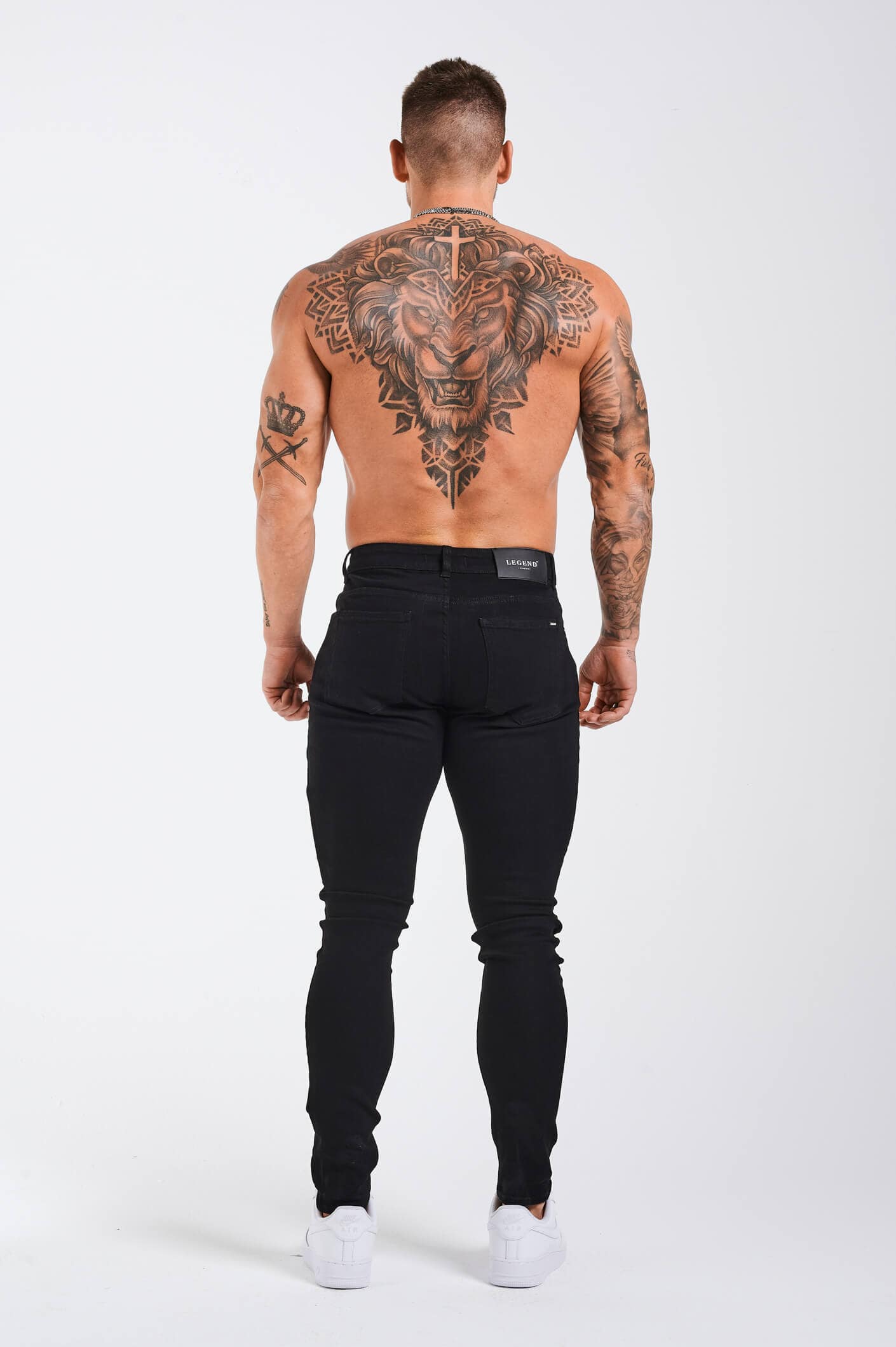 Legend London Jeans - slim 2.0 SLIM FIT JEANS 2.0 - BLACK