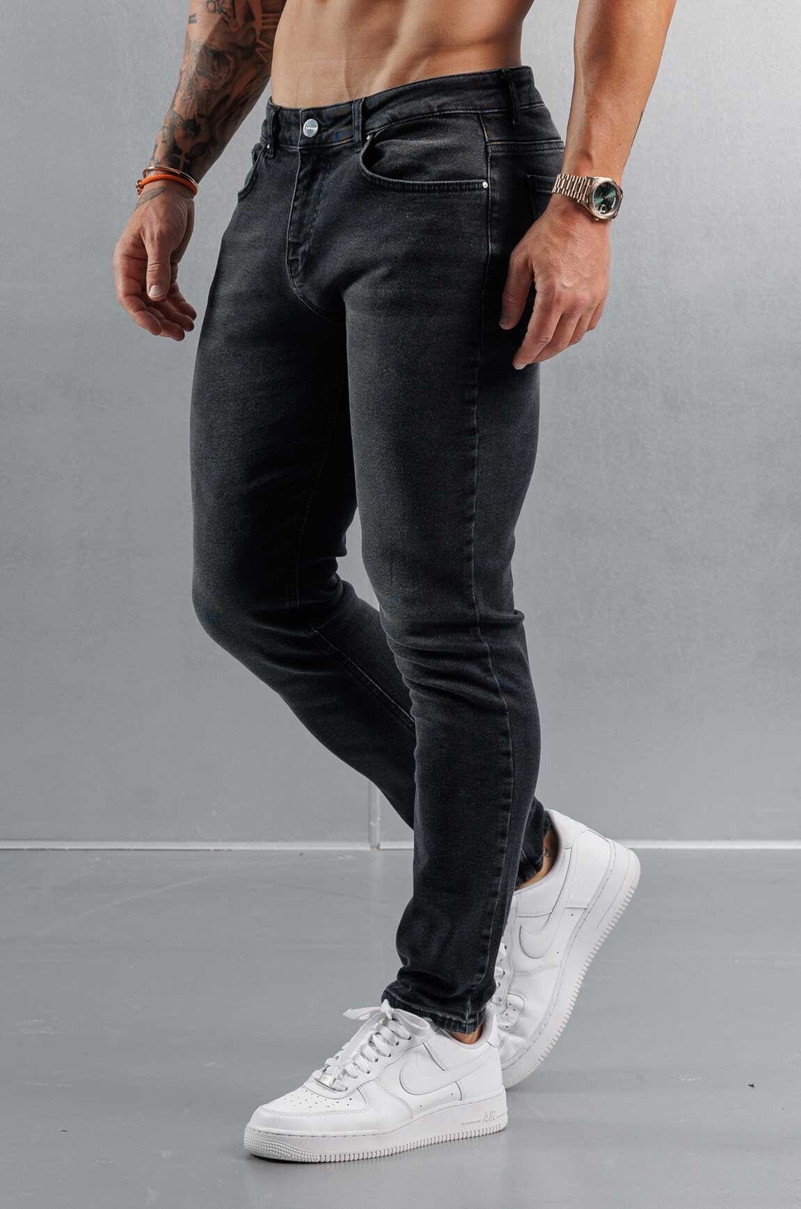 Legend London Jeans - slim 2.0 SLIM FIT JEANS 2.0 - CHARCOAL GREY