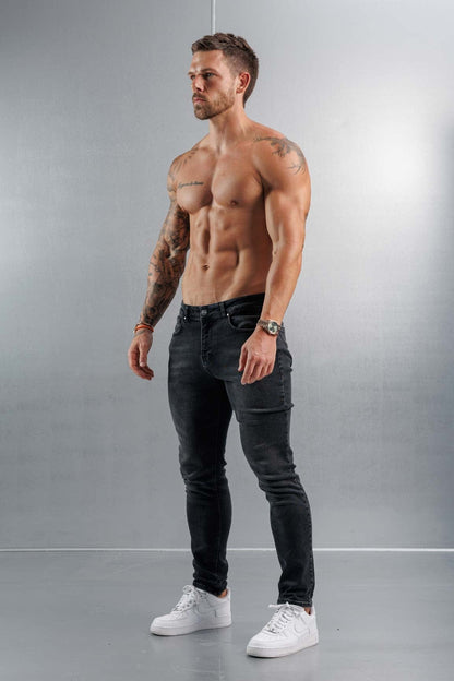 Legend London Jeans - slim 2.0 SLIM FIT JEANS 2.0 - CHARCOAL GREY