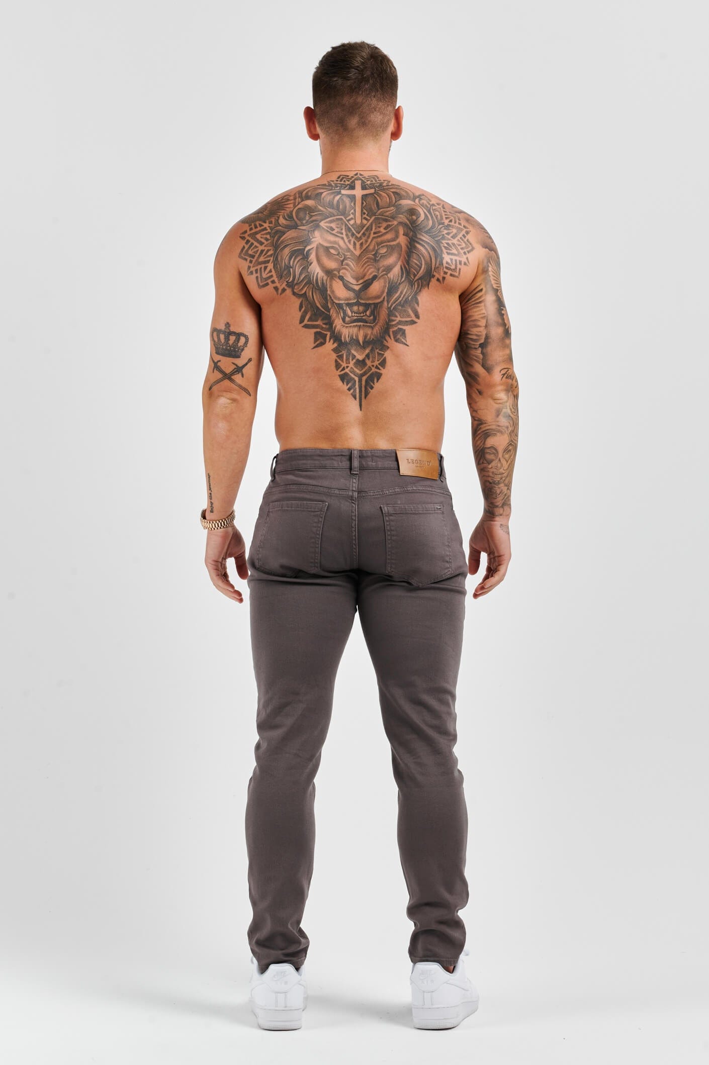 Legend London Jeans - slim 2.0 SLIM FIT JEANS 2.0 - DARK GREY