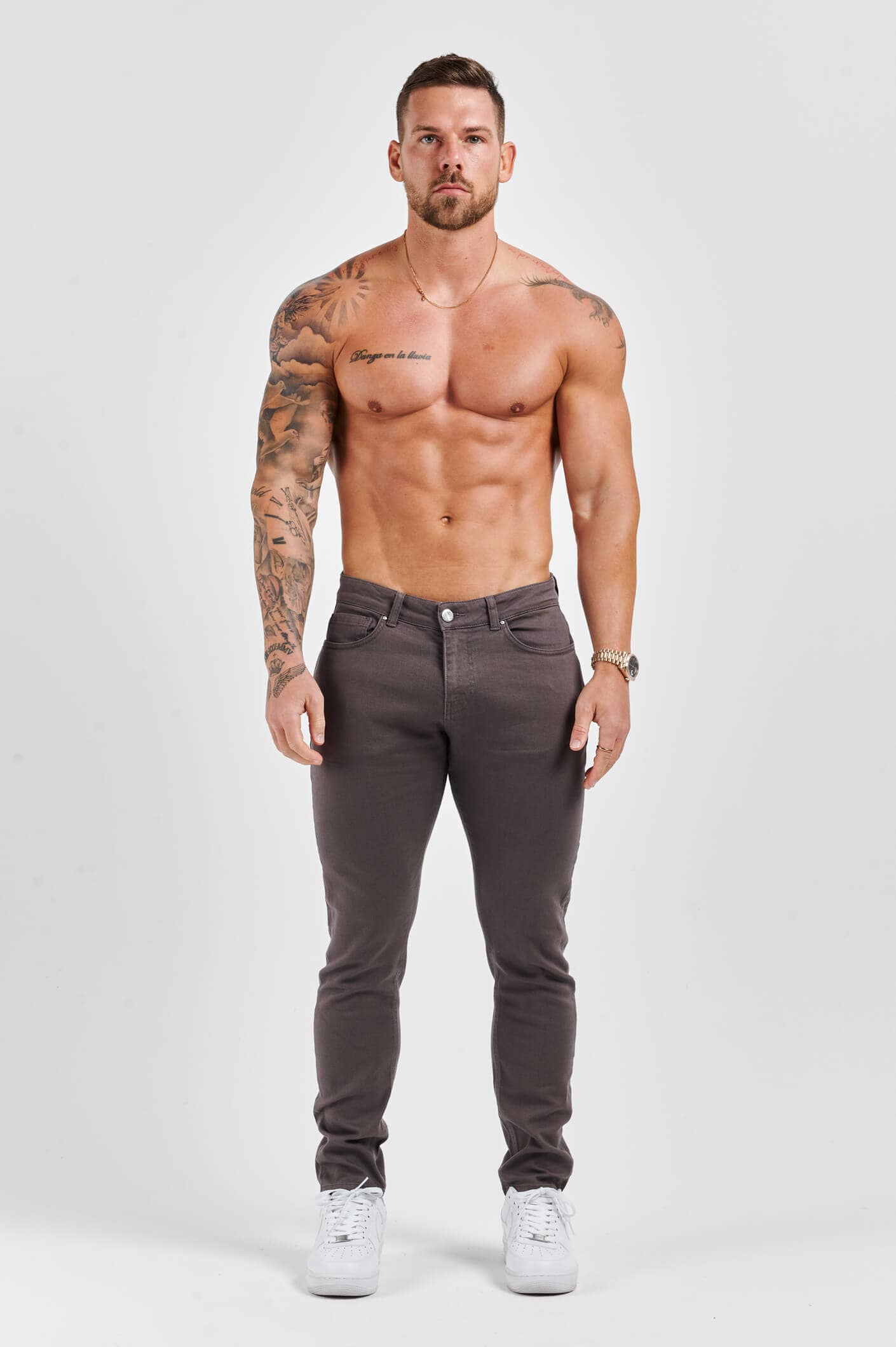 Legend London Jeans - slim 2.0 SLIM FIT JEANS 2.0 - DARK GREY