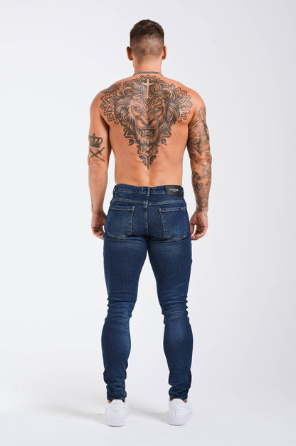 Legend London Jeans - slim 2.0 SLIM FIT JEANS 2.0 DETAILED - INDIGO BLUE