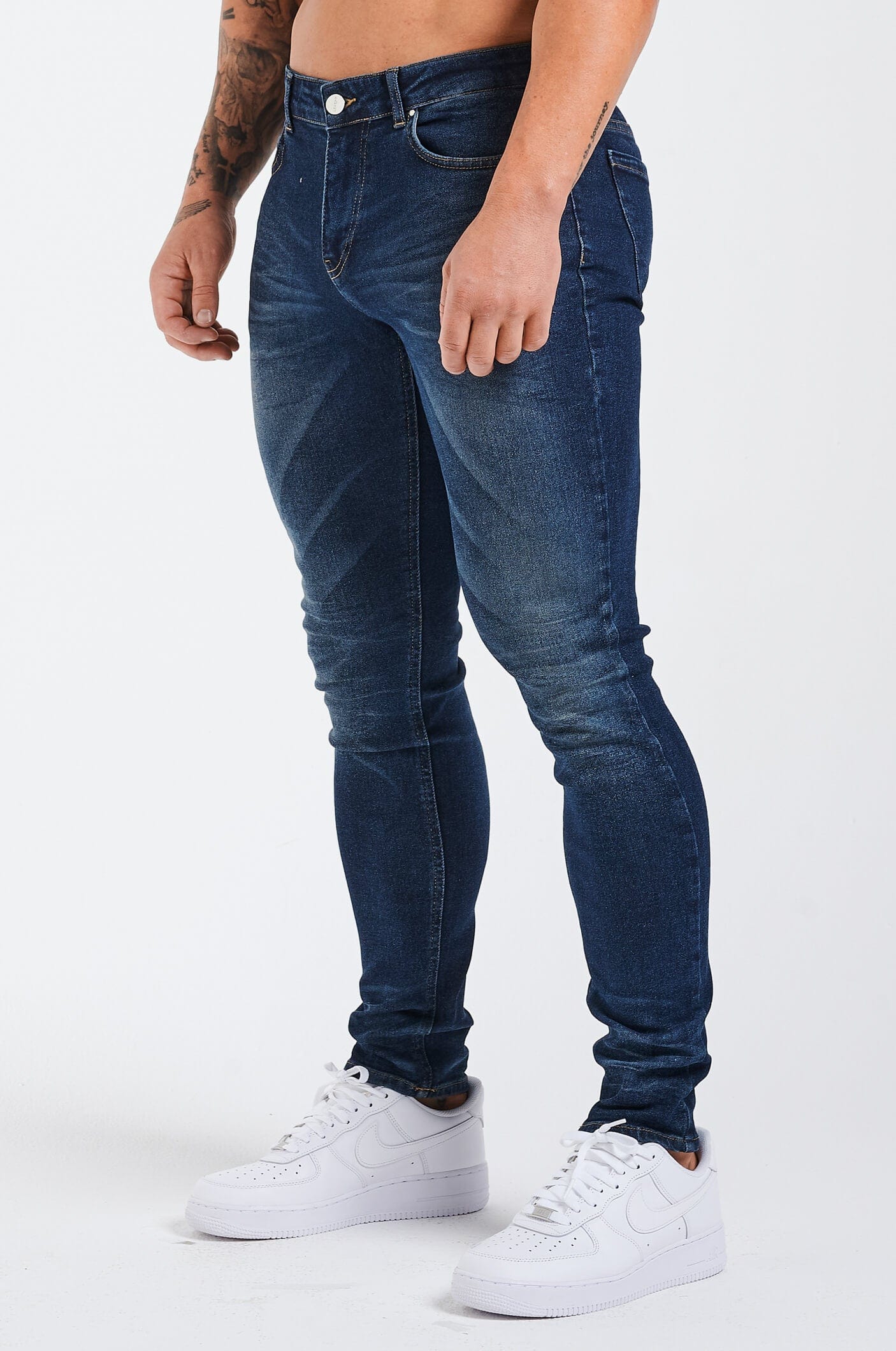 Legend London Jeans - slim 2.0 SLIM FIT JEANS 2.0 DETAILED - INDIGO BLUE