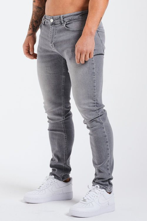 Legend London Jeans - slim 2.0 SLIM FIT JEANS 2.0 - LIGHT GREY WASH