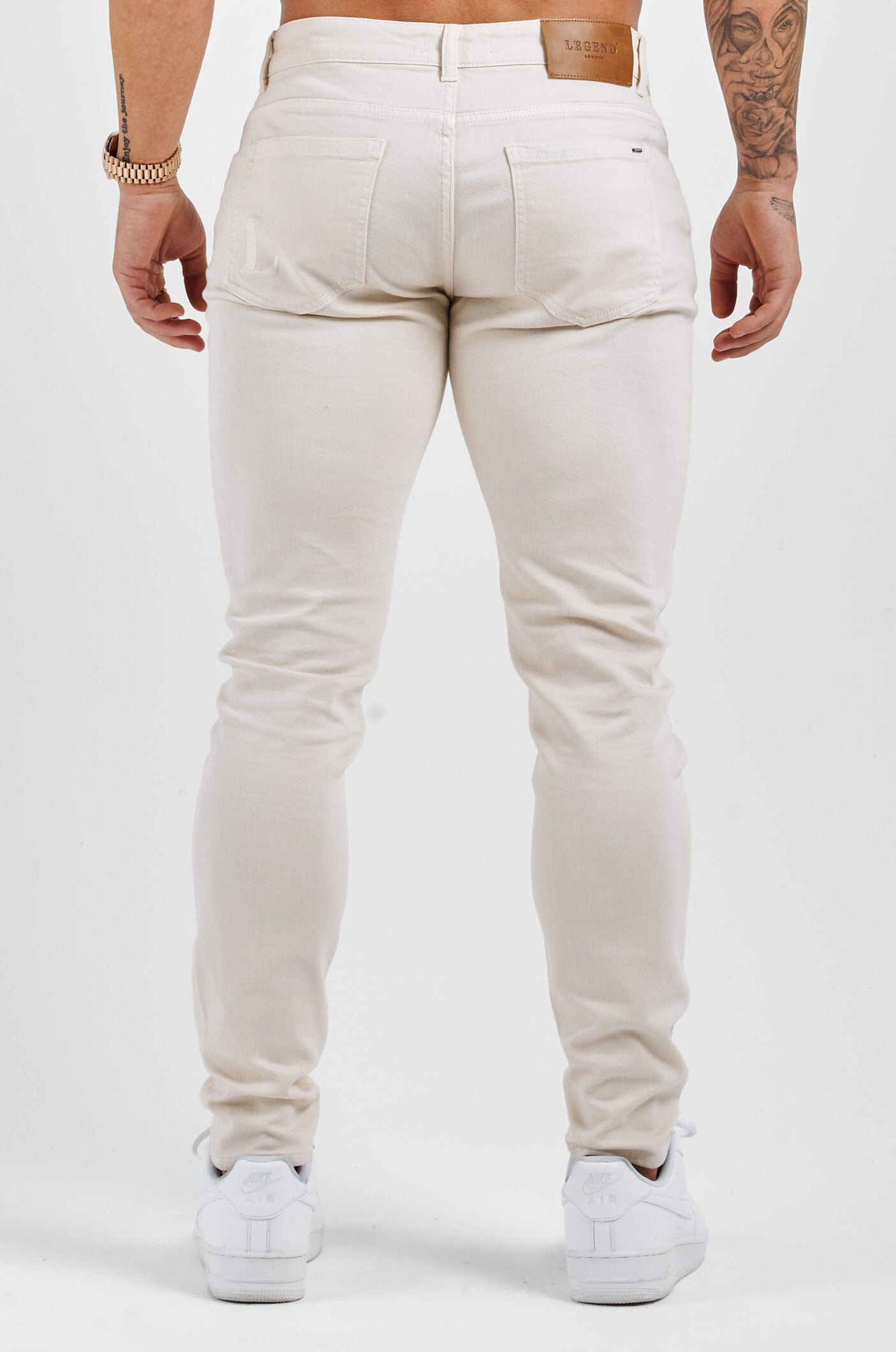 Legend London Jeans - slim 2.0 SLIM FIT JEANS 2.0 - OFF WHITE