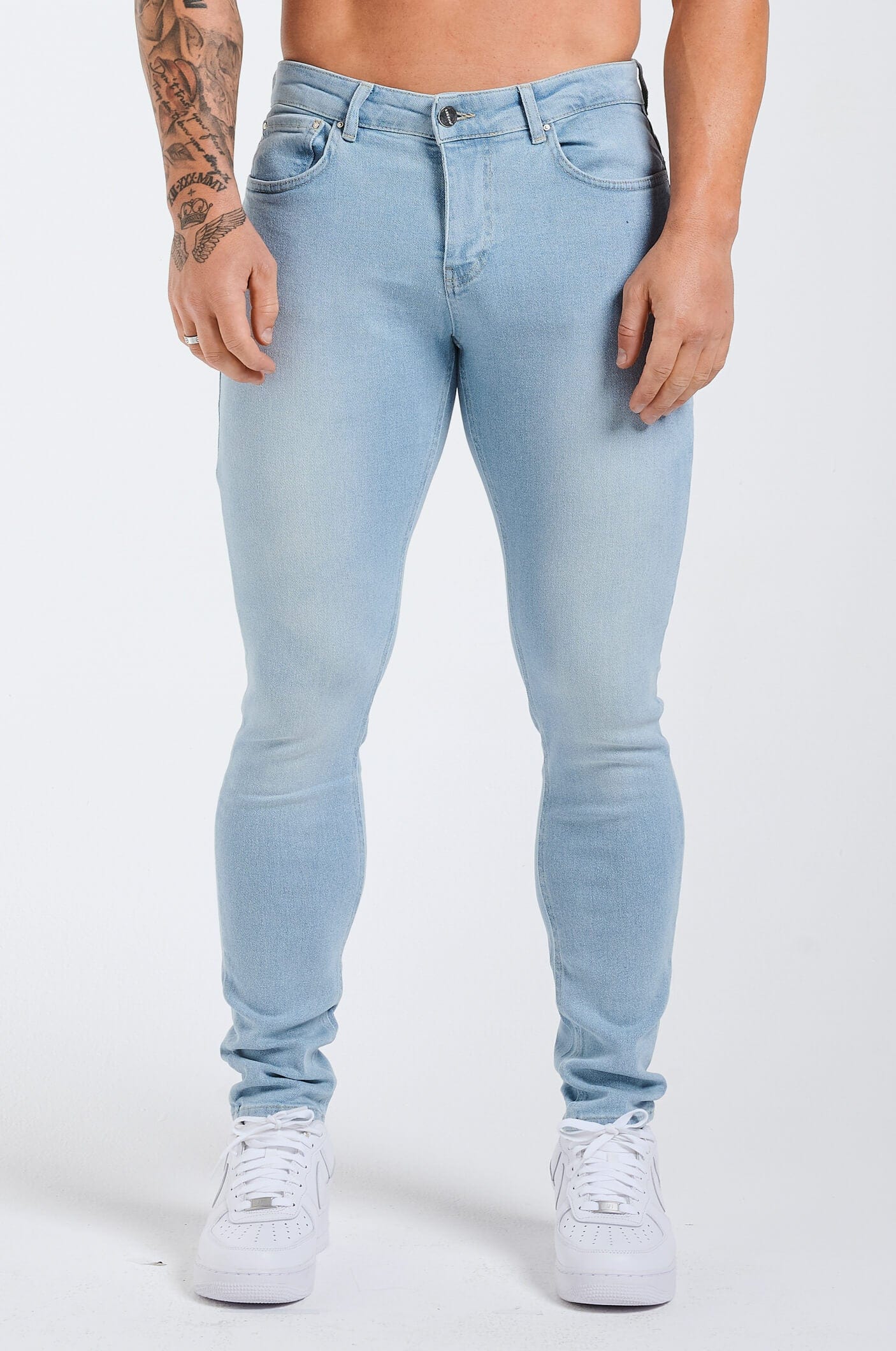Legend London Jeans - slim 2.0 SLIM FIT JEANS 2.0 - PALE LIGHT BLUE