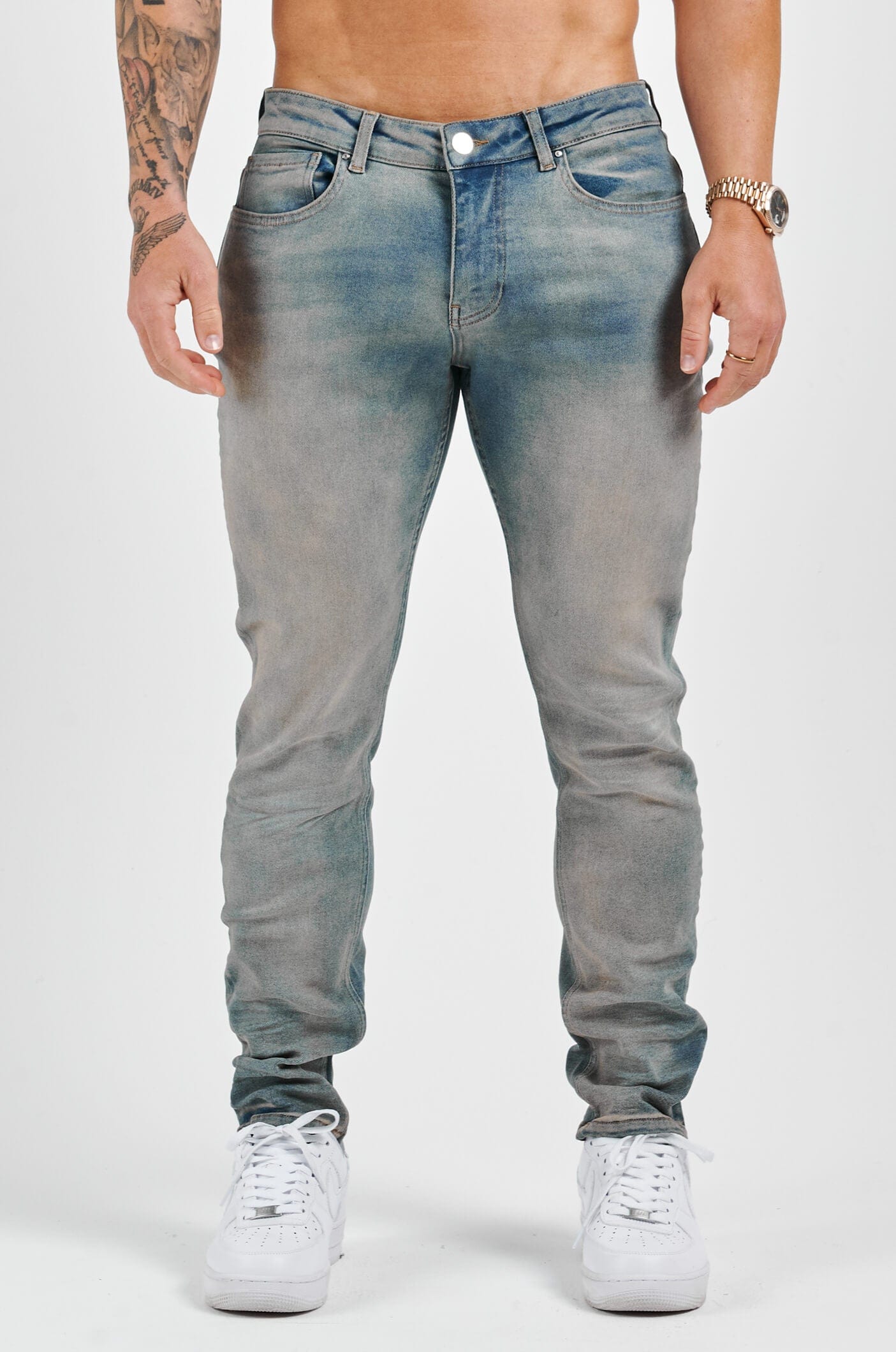 Legend London Jeans - slim 2.0 SLIM FIT JEANS 2.0 - STONE WASHED