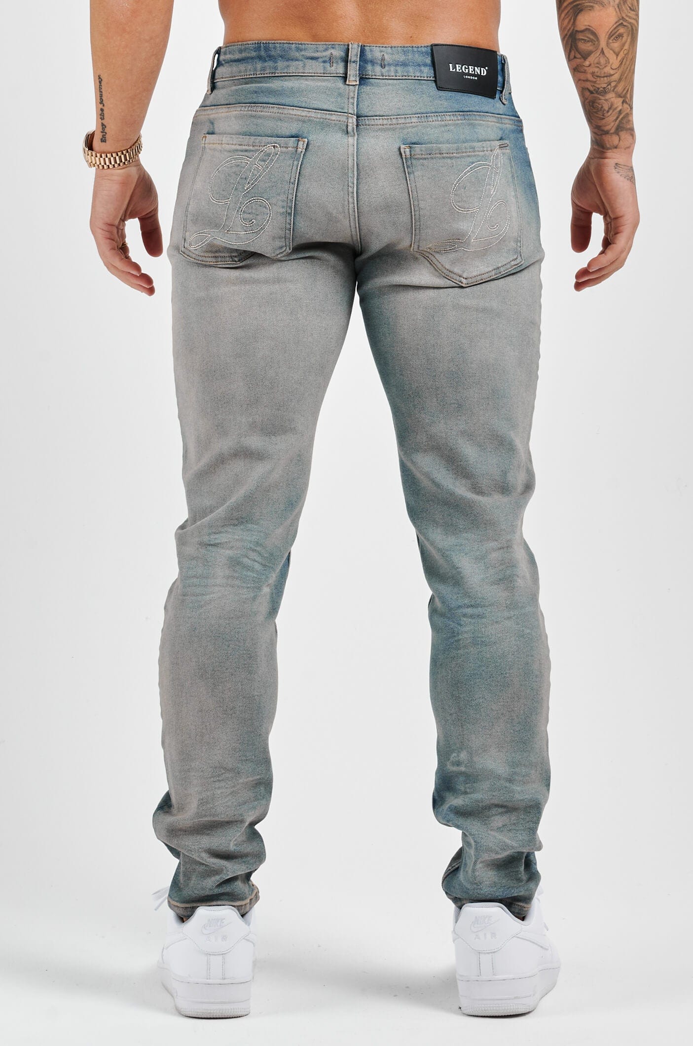 Legend London Jeans - slim 2.0 SLIM FIT JEANS 2.0 - STONE WASHED