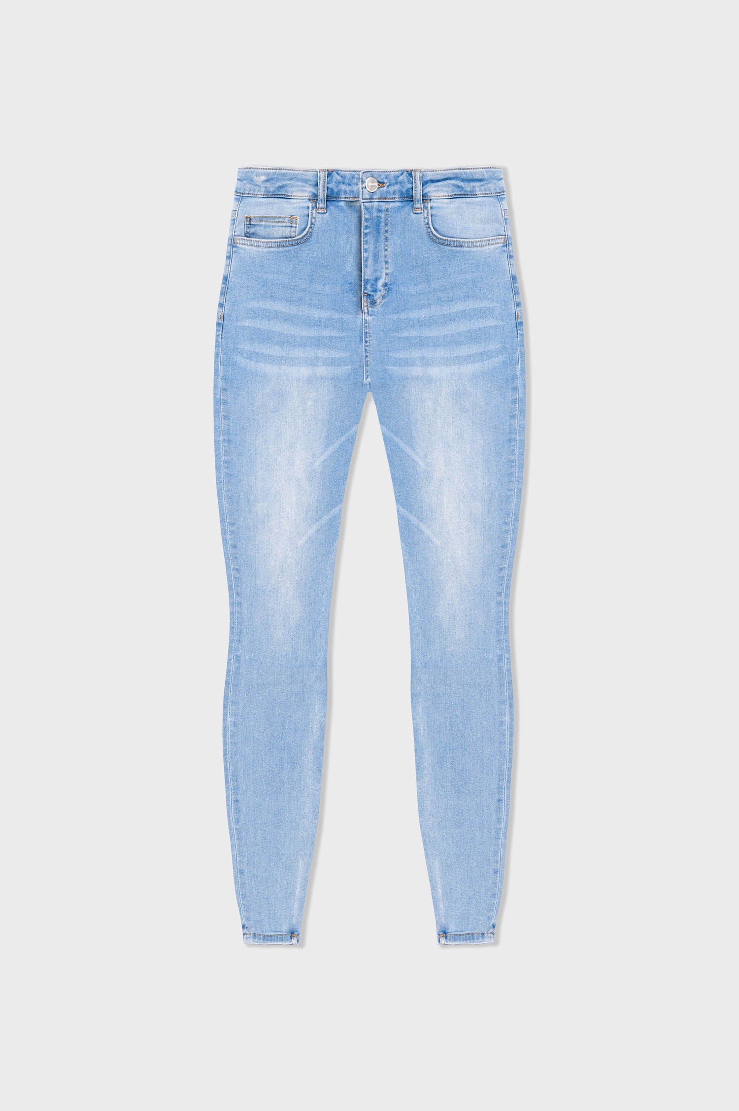 Legend London Jeans - spray on LIGHT BLUE JEANS - NON RIPPED