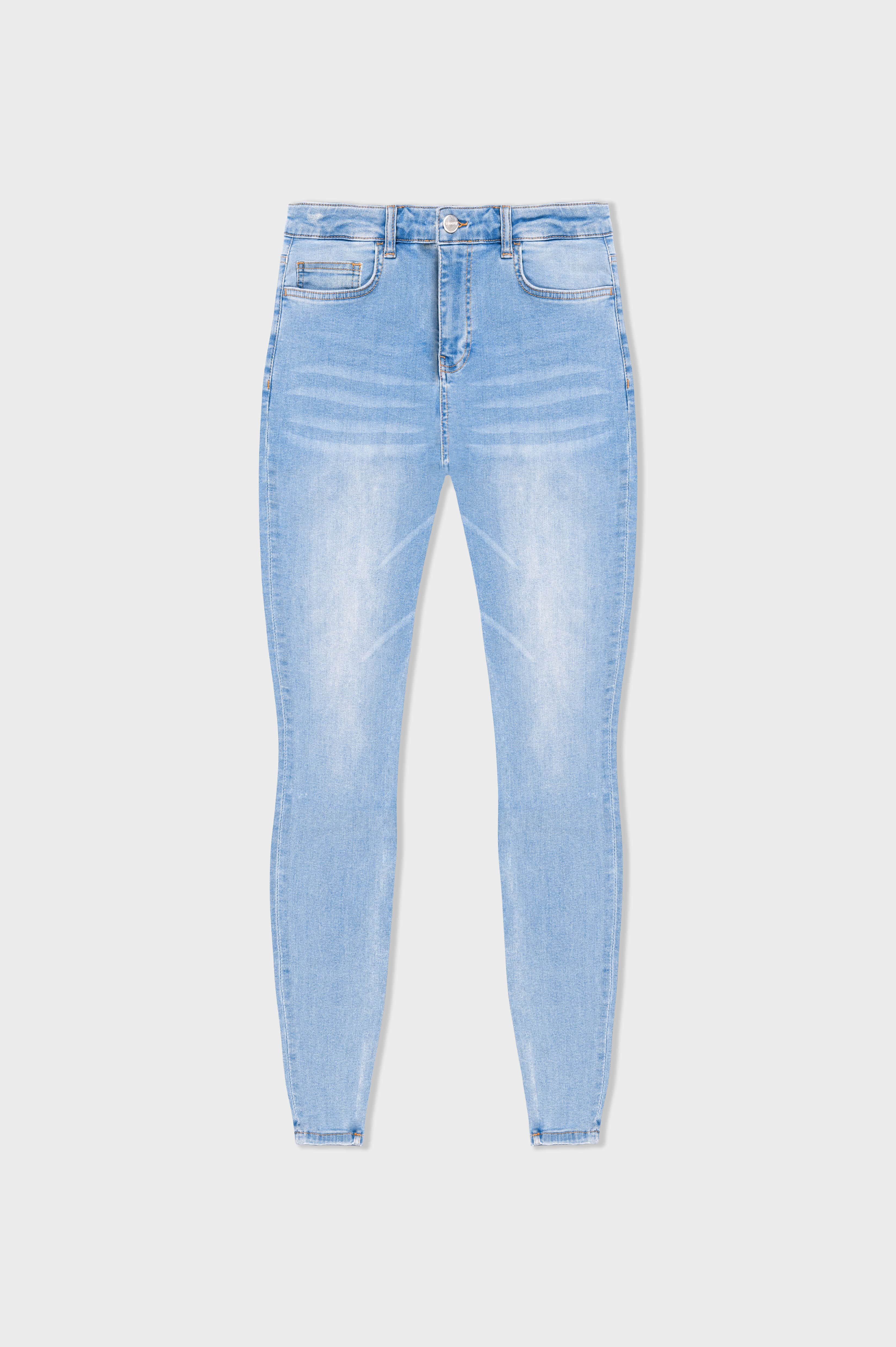 LIGHT BLUE JEANS - NON RIPPED – Legend London