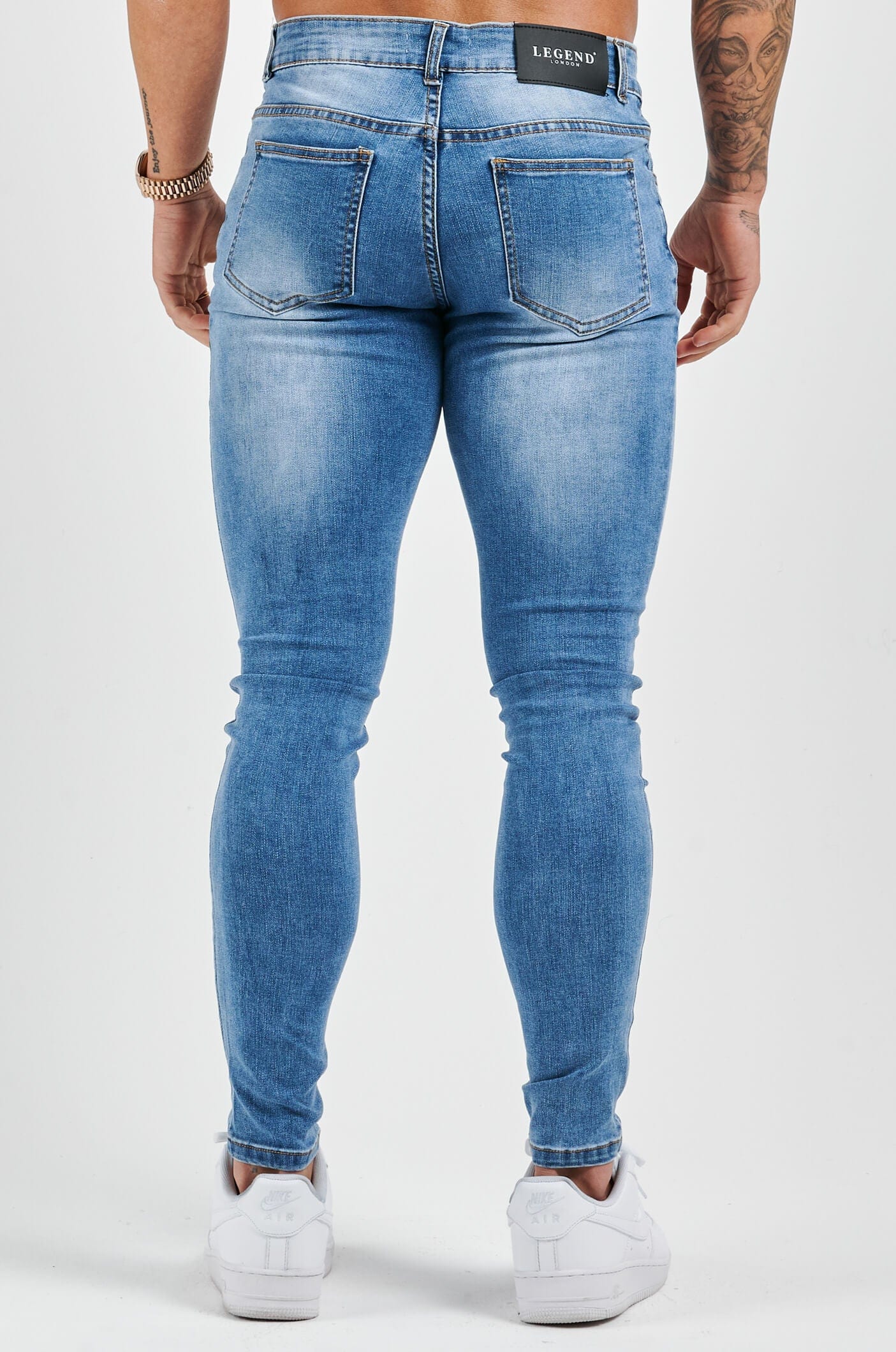 Legend London Jeans - spray on LIGHT BLUE WASH SPRAY - ON JEANS