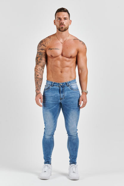 Legend London Jeans - spray on LIGHT BLUE WASH SPRAY - ON JEANS