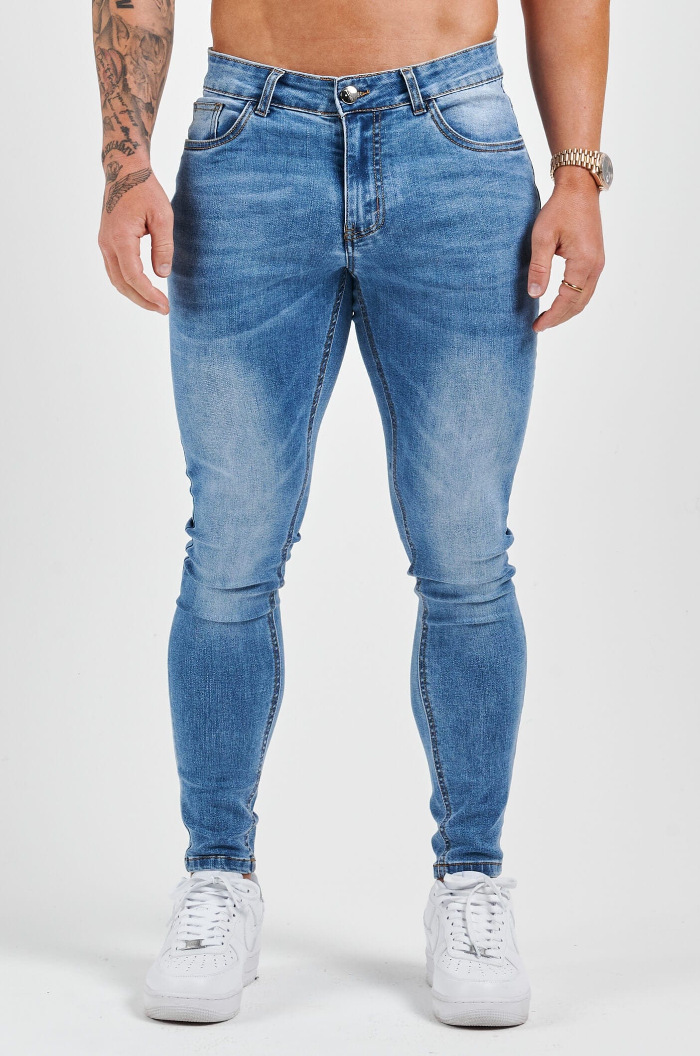 Legend London Jeans - spray on LIGHT BLUE WASH SPRAY - ON JEANS