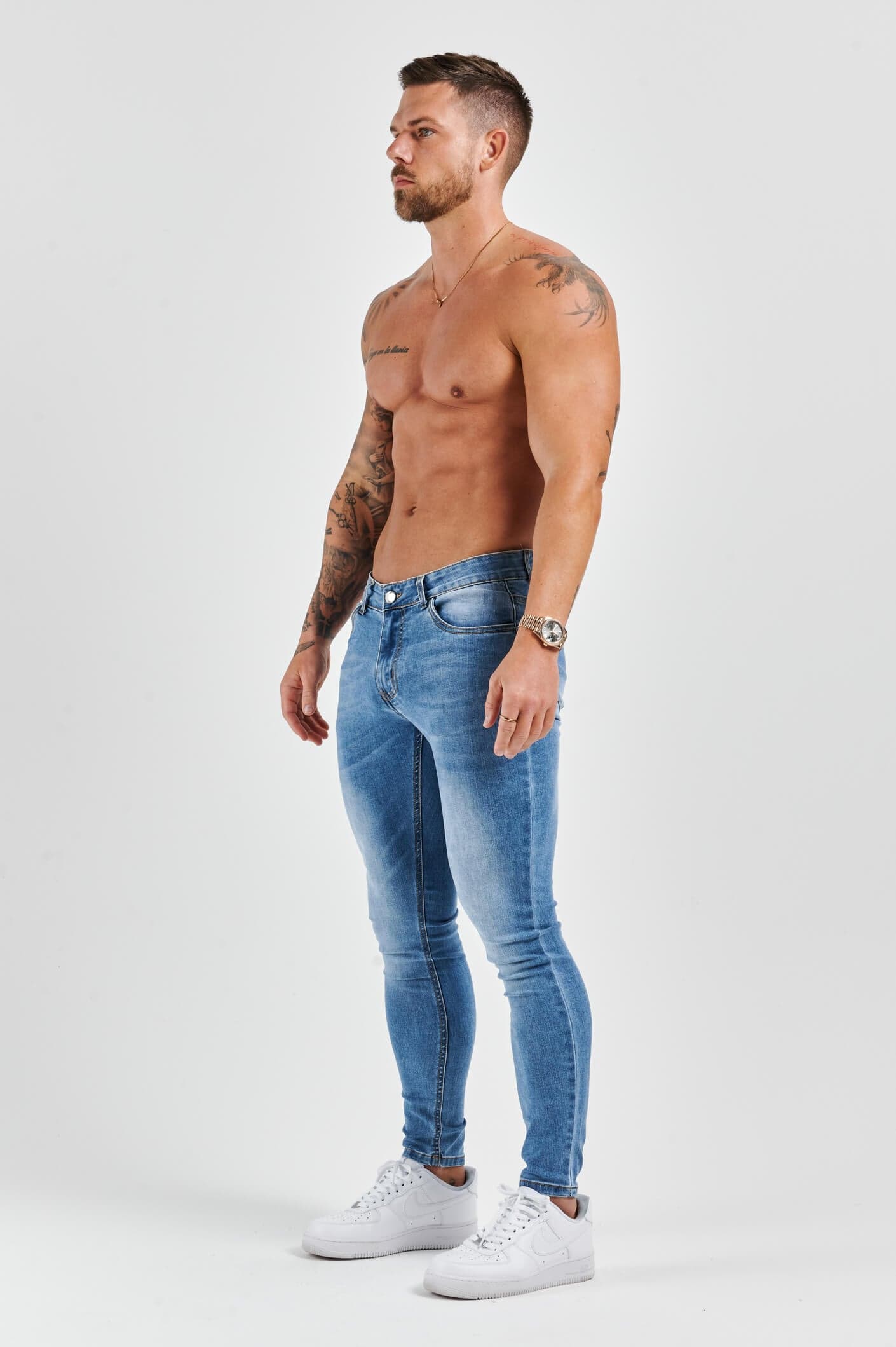 Legend London Jeans - spray on LIGHT BLUE WASH SPRAY - ON JEANS