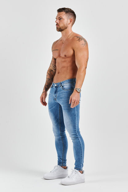 Legend London Jeans - spray on LIGHT BLUE WASH SPRAY - ON JEANS