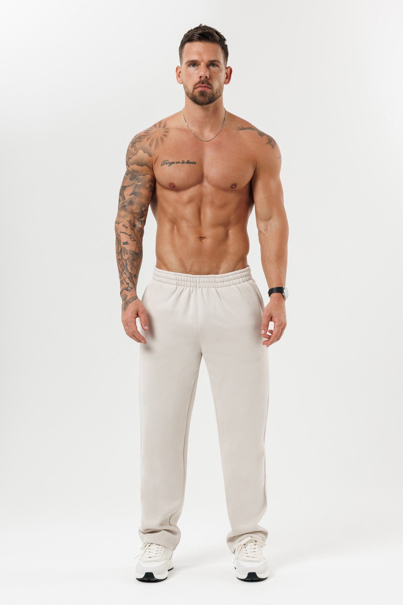 LEGEND LONDON JOGGER - RELAXED JOGGER - BEIGE