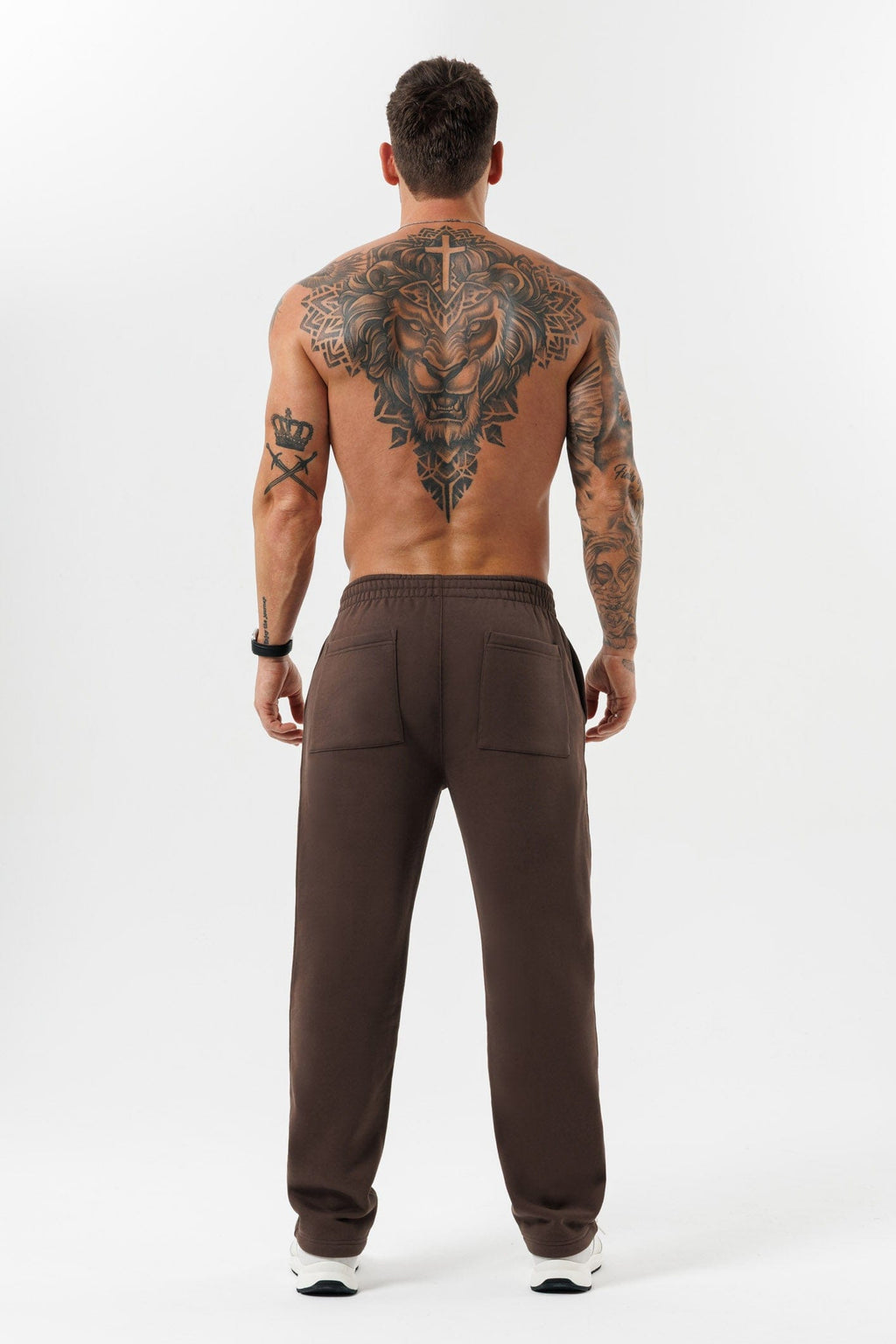 LEGEND LONDON JOGGER - RELAXED JOGGER - BROWN