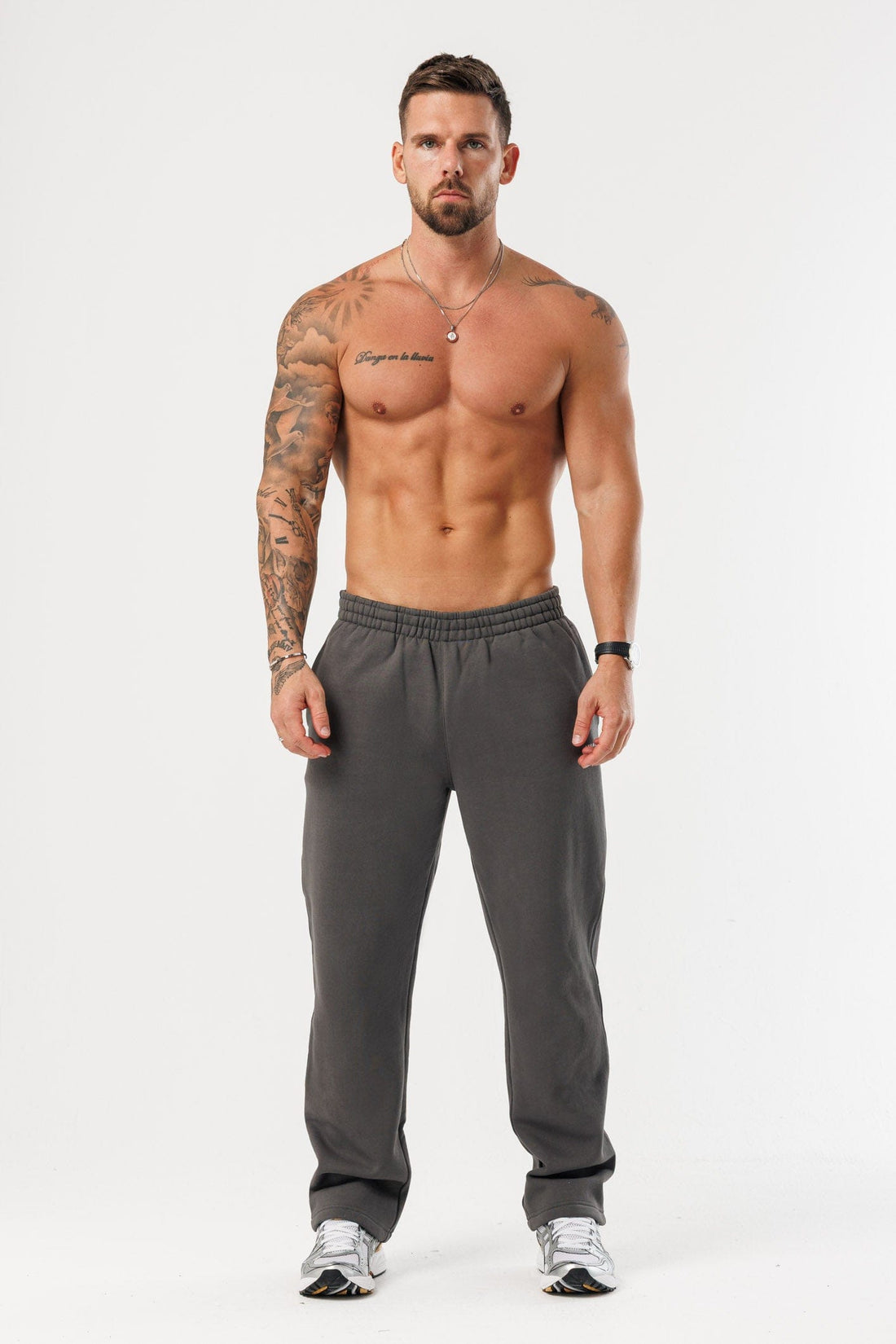 LEGEND LONDON JOGGER - RELAXED JOGGER - DARK GREY