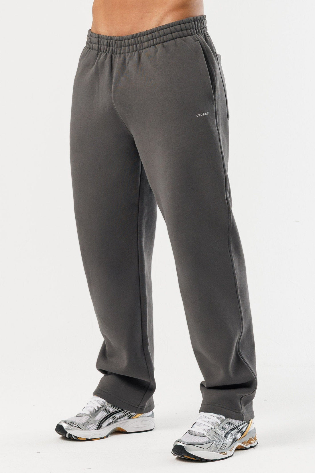 Pantalon de survêtement boutons-pression 3 bandes Pantalon de survêtement boutons-pression 3 bandes