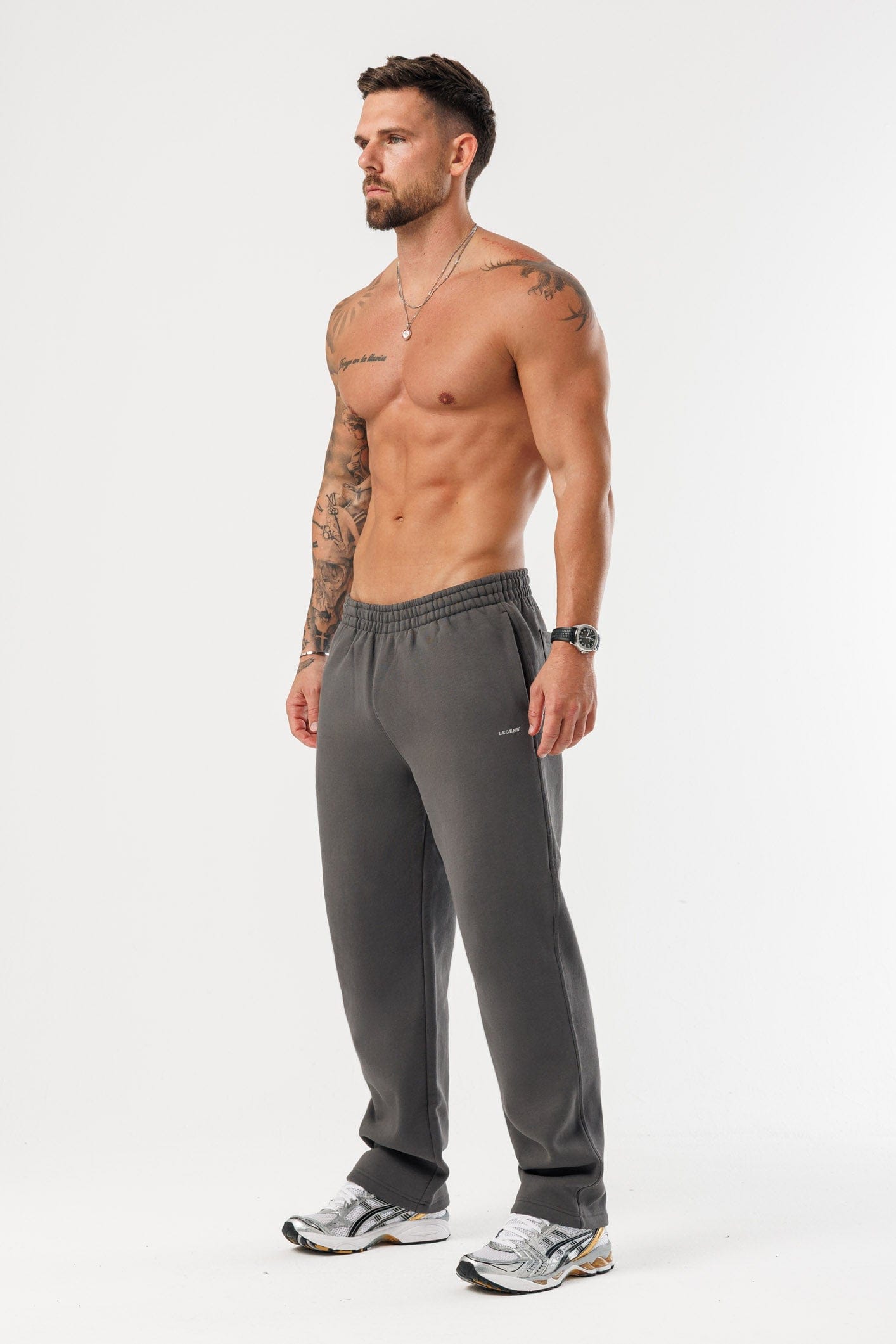 LEGEND LONDON JOGGER - RELAXED JOGGER - DARK GREY