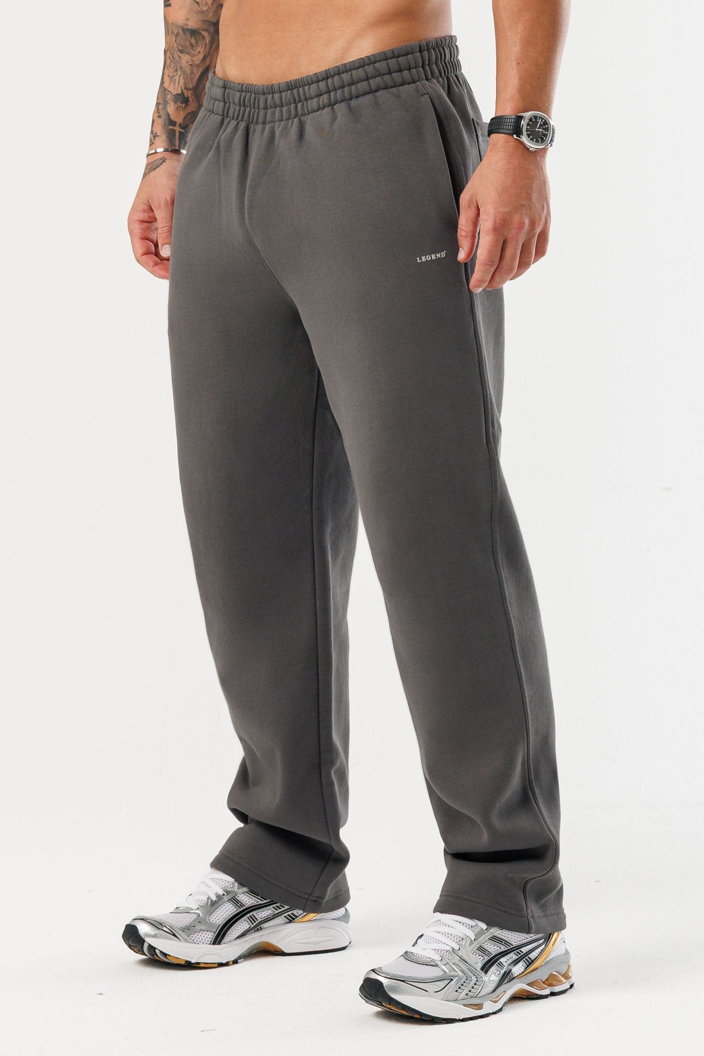 LEGEND LONDON JOGGER - RELAXED JOGGER - DARK GREY