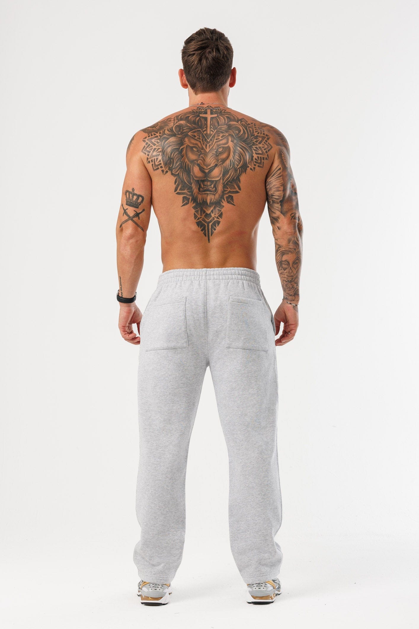 LEGEND LONDON JOGGER - RELAXED JOGGER - GREY MARL